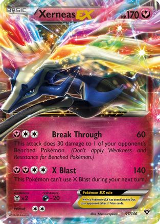 Xerneas EX 097/146/146 - Ultra Rare - Holofoil