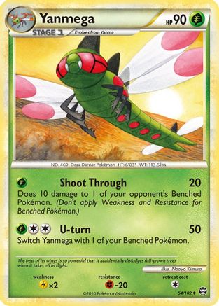 Yanmega 054/102 - Uncommon