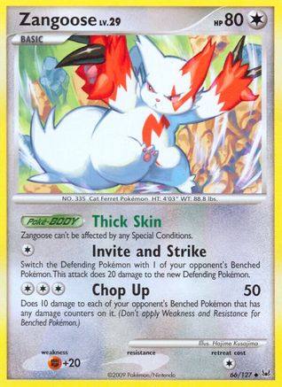 Zangoose 066/127 - Uncommon