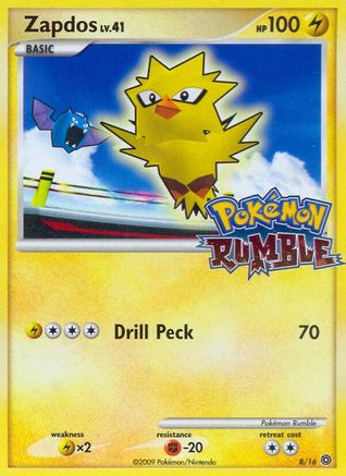 Zapdos 008/16 - Promo
