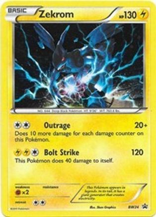 Zekrom BW24/101 - Promo - Holofoil