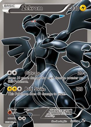Zekrom (114 Full Art) 114/114/114 - Ultra Rare - Holofoil