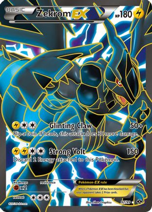 Zekrom EX (97 Full Art) 097/99 - Ultra Rare - Holofoil