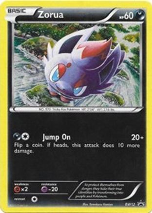 Zorua BW12/101 - Promo - Holofoil