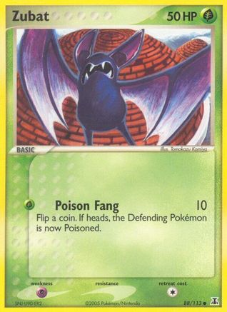 Zubat 088/113/113 - Common - Reverse Holofoil