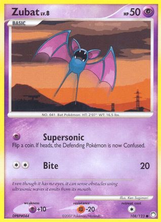 Zubat 108/123 - Common