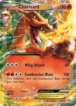 Charizard EX (12) 012/106/106 - Ultra Rare - Holofoil