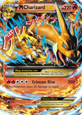 M Charizard EX (Y) 013/106/106 - Ultra Rare - Holofoil
