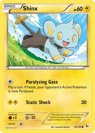 Shinx 032/106/106 - Common - Reverse Holofoil