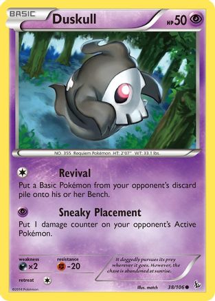 Duskull 038/106 - Common