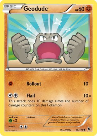 Geodude 045/106 - Common
