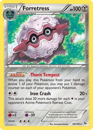 Forretress 060/106/106 - Rare