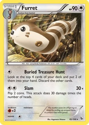 Furret 082/106/106 - Rare