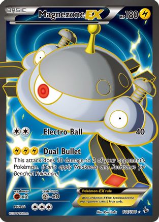 Magnezone EX (101 Full Art) 101/106 - Ultra Rare - Holofoil