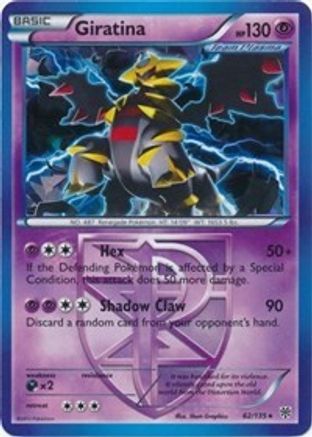 Giratina 062/135 - Holo Rare - Holofoil