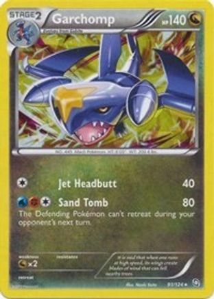 Garchomp 091/124 - Holo Rare - Holofoil