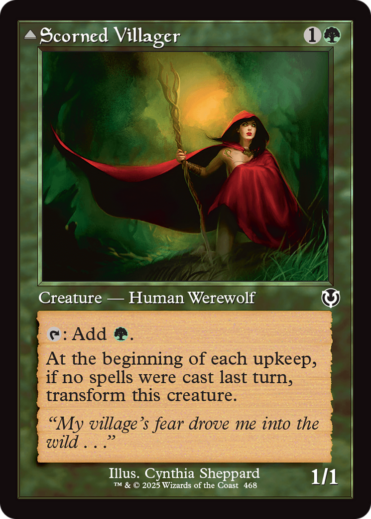 Scorned Villager (Retro Frame) (-468) - Innistrad Remastered