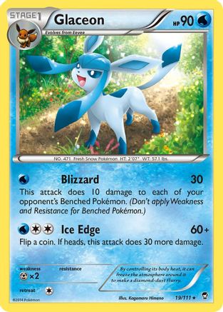 Glaceon 019/111/111 - Rare