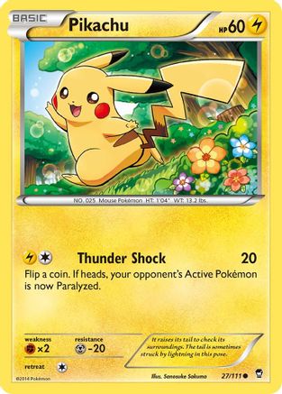 Pikachu 027/111/111 - Common