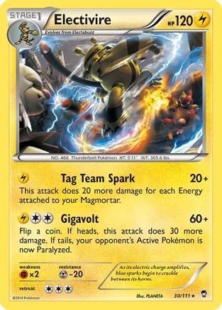 Electivire 030/111 - Rare