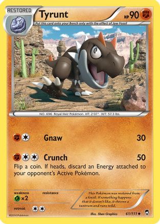Tyrunt 061/111/111 - Uncommon