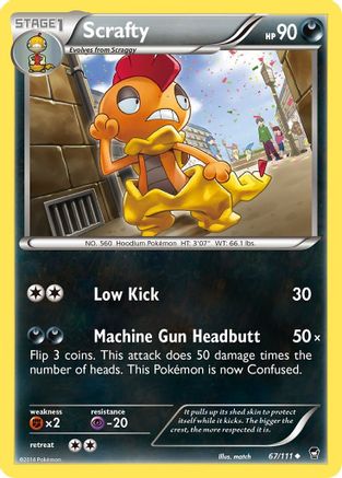 Scrafty 067/111 - Uncommon