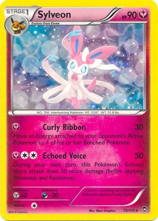 Sylveon 072/111 - Holo Rare - Holofoil