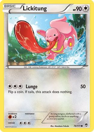 Lickitung 078/111/111 - Common
