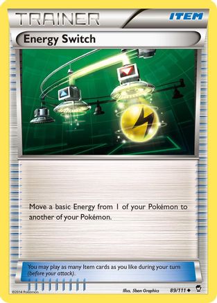 Energy Switch 089/111/111 - Uncommon - Reverse Holofoil