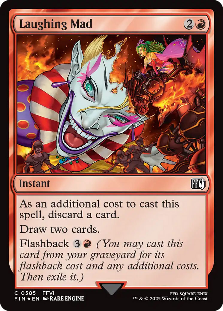 Laughing Mad (Surge Foil) (FIN-585) - FINAL FANTASY Foil