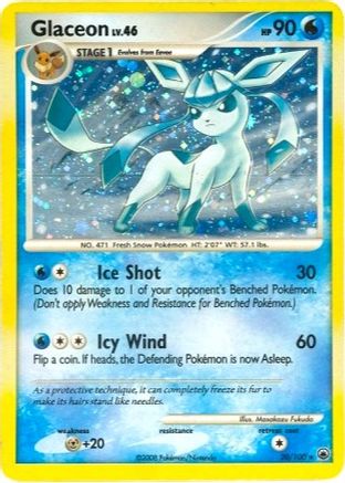 Glaceon 020/100 - Holo Rare - Holofoil