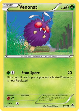 Venonat 001/119 - Common