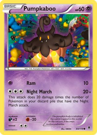 Pumpkaboo 044/119/119 - Common