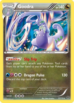 Goodra 077/119/119 - Holo Rare - Holofoil