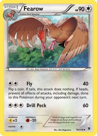 Fearow 079/119 - Uncommon