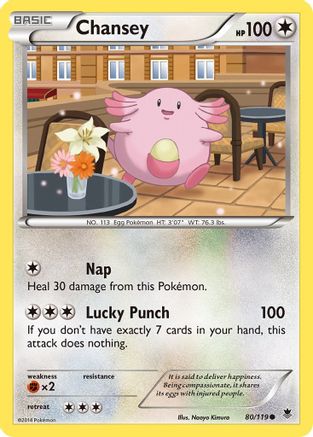 Chansey 080/119/119 - Common