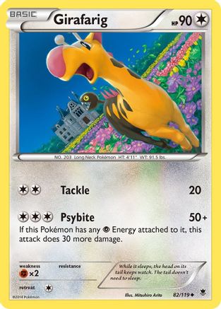 Girafarig 082/119 - Uncommon