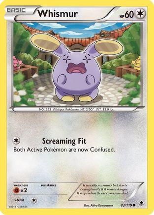 Whismur 083/119 - Common