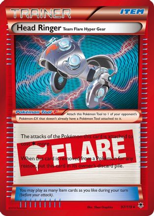 Head Ringer 97/119 - XY  Phantom Forces Reverse Holofoil