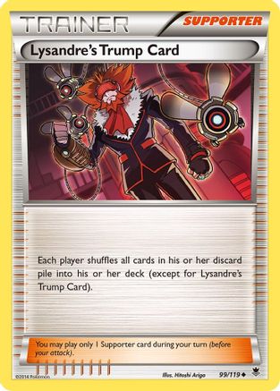 Lysandre's Trump Card 099/119/119 - Uncommon - Reverse Holofoil