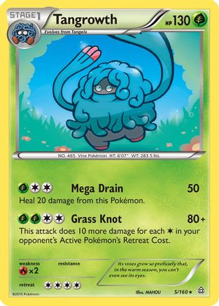 Tangrowth 005/160 - Rare