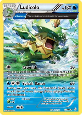 Ludicolo (Alpha) 037/160/160 - Rare