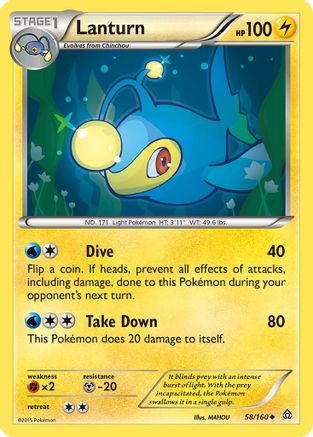 Lanturn 058/160 - Uncommon