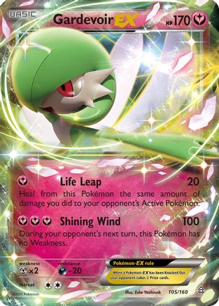 Gardevoir EX 105/160/160 - Ultra Rare - Holofoil