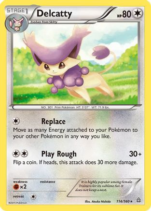 Delcatty 114/160 - Rare