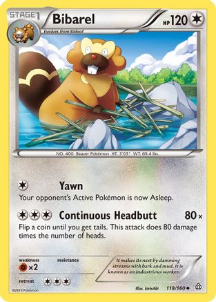 Bibarel 118/160/160 - Uncommon
