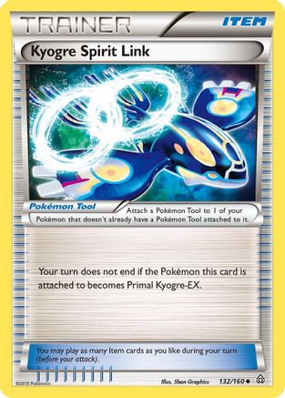 Kyogre Spirit Link 132/160/160 - Uncommon