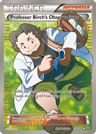 Professor Birch's Observations (159 Full Art) 159/160/160 - Ultra Rare - Holofoil