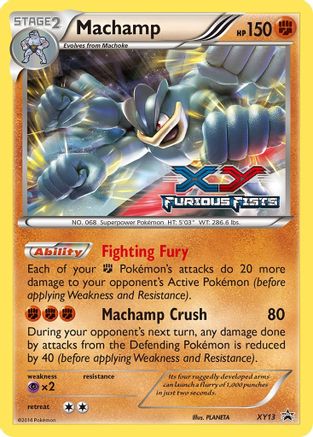 Machamp XY13/211 - Promo - Holofoil