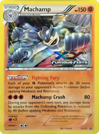 Machamp XY13 - Promo - Holofoil